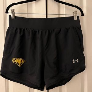 Athlete Issued Under Armour Towson University shorts